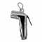 Shop SoftAir® Doccetta Doccia Bianca o Cromata in ABS Pulsante a Leva Soffione con Anello di appoggio per Barca Imbarcazione Yacht Made in Italy (Colore Cromata)