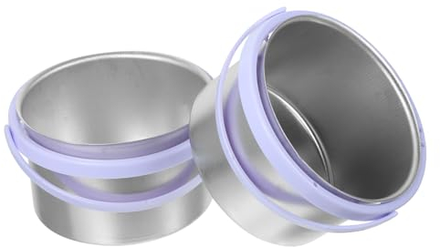 iplusmile 2 Pièces La Cire Chaude Remplacement Pot Épilation Épilation Bol Pot De Cire De Rechange Pour Pot De Cire Vide Bol D'épilation à La Cire Cheveu Tons De Terre Plaque Chauffante