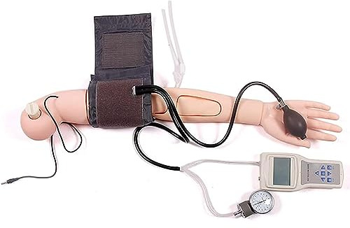 UIGJIOG Armsimulator Fortgeschrittener Arm-Blutdruckmess-Trainingssimulator Pflegemodell Blutdruck-Trainingsschaufensterpuppen Für Die Patientenaufklärung Und -Lehre