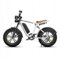 ENGWE M20 Electric Bike for Man, Mountain E-bike with 20×4.0 Fat Tire, 48V 13AH Detachable Battery,All -Terrain Bike with 7-Speed for Adults (White)