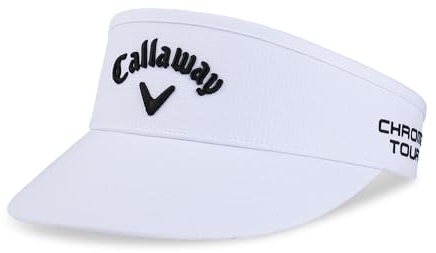 Callaway Herren Standard High Crown Visier Weiß