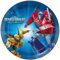 BeenSmile, 8 PLATOS 23 CM TRANSFORMERS, Platos Desechables para Fiesta de Cumpleaños Infantil, Artículos de Decoración para Fiestas Temáticas