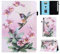 Vaitasy Custodia per Samsung Galaxy Tab S10 FE 10.9 2025/ S9 FE 10.9 2023/ S9 11 2023, Folio Cover con Supporto Funzione Custodia per Galaxy Tab S9 11 2023 - Fiori e uccelli