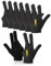 KGDUYC 8 pcs Billard Handschuh,3 Finger Queue Handschuhe,Billardhandschuhe,Billard Snooker Queue Handschuhe, Unisex Dehnbar,für Billard Zubehö