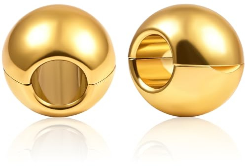 DOEARKO Ohr Gewichte Ear Weights Hangers aus Edelstahl – Retro Flesh Tunnel Ohrhänger Piercing Schmuck für gestreckte Ohren 4mm 5mm 6mm