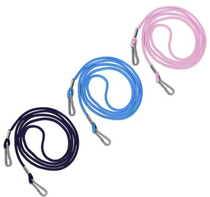 UPKOCH 3Stücke Kinderhandschuh Lanyards Mit Clips Halshängehandschuh Bänder Für Fäustlinge Für Ski Und Outdoor Aktivitäten