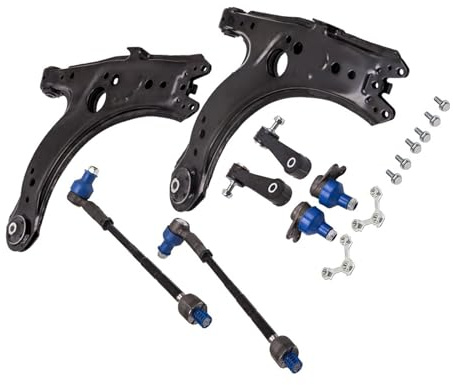 VAAKLM Kompatibel Mit VW Für Bora 1996-2010 Für Golf IV Für Beetle Querlenker Vorne Unten Links Rechts 1J0407151B 1J0407365A 1J0407366A 1J0422803B Lenker Radaufhängung
