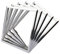 LIVOLO Silber Zubehör Dekorative für Rahmen Kristall Glasplatte EU Standard 5er Set (Rahmen 1-fach),VL-DF01