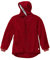 disana WALK-JACKE, 100% Bio-Merinowolle GOTS, IVN Best | mit Kapuze | Baby Kleinkind Kind Unisex | Made in Germany | Bordeaux Gr. 62-68