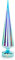 IRIDESCENT | Glas-TANNENBAUM mit LED Beleuchtung | MoMA