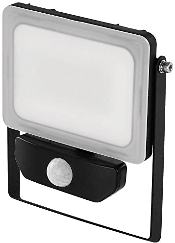 EMOS LED Strahler ILIO 21W mit Bewegungsmelder, Helligkeit 1900 lm, IP44 wasserdichtes Flutlicht für Feuchträume oder Außen, Neutralweiß 4000K, CRI > 80, Lebensdauer 25000 Stunden