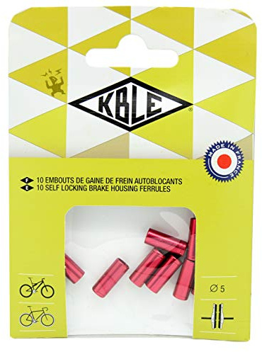 Transfil 10 Stück Bremszug Außenhülse 5mm Rot Unisex