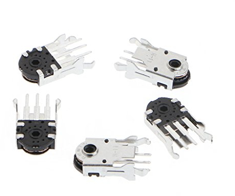 BELTI 5 Pcs 11mm Mouse Encoder Scroll Wheel Repair Part Switch