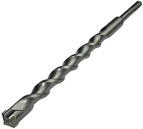 Aerzetix - C49373 - Foret à Béton SDS PLUS - Mèche pour Perçage du Béton/Brique/Pierre - pour Perceuse Electrique - Ø18mm - 260mm - Queue Cylindrique - en Acier Métal - Couleur Argent