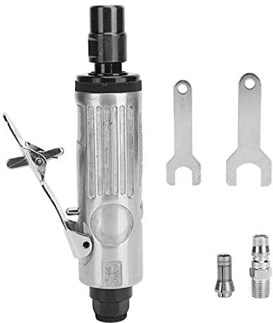 Air Die Grinder,Pneumatic Rotary Grinding Tool Orbital Air Sander Dual Action Pneumatic Polisher Tire Grinding Tools for Wood Metal Fiberglass Composite Materials