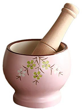 beautyhe Pestle Mortar Pestle And Mortar Pestal And Mortar Set Garlic Crusher Garlic Grinder Pestle And Mortar Small Herb Grinder Pestal And Mortar pink