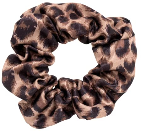 PARSA Beauty The Scurly mit innenliegendem Curly Loop (Powerful Leopatra) – Hair Styling Accessories Zopfgummi Haargummis Mädchen Haargummis Damen Hair Gummies