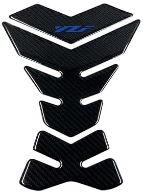 HIRIMS Motorrad Tankschutz Pad Für Yam&aha YZF R1 R3 R15 R6 600 R125 1000 Carbon-Look Motorrad Tankpad Schutzfolie Aufkleber Fall(E)
