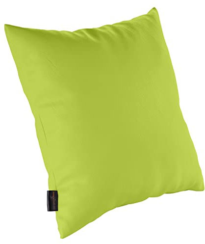 pader medi.tech Kopfkissen mit Schaumstoff-Flocken, 60x60cm, Therapiekissen, Lagerungskissen für die Physiotherapie mit Kunstlederbezug | abwaschbar, bequem | 16 Grasgrün