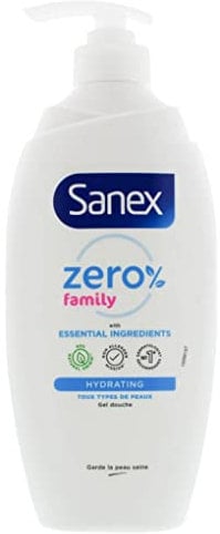 Sanex Zero% FAMILY Hydrating all skin types Shower Gel 725ml