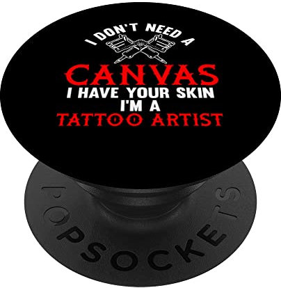 Tattoo Künstler Job Kunst Liebhaber Tattoo Gun Inks Tattooist PopSockets mit austauschbarem PopGrip
