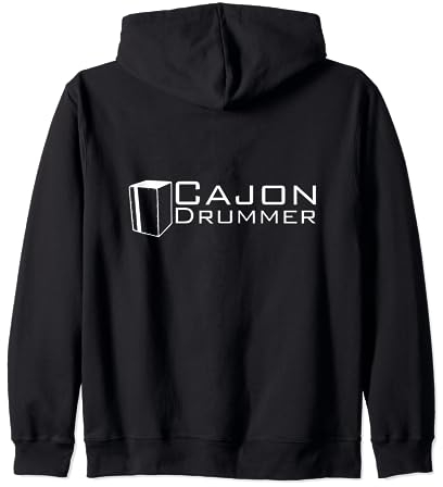 Cajon Drummer Geschenk Kapuzenjacke
