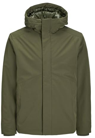 JACK & JONES Herren JJEKEEN Jacket SN Kurzjacke 12258405,Grape Leaf,XL