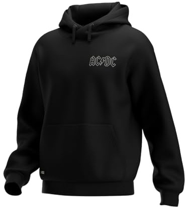 SAFETY JOGGER Arbeitssweatshirt mit AC/DC Logo Herren und Damen - ACHOODIE - Sweatshirt Beruf, Pullover Arbeit EU XL, Schwarz