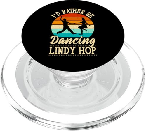 Swingtanz Lindy Hop-Tänzerin Jitterbug tanzt Swing Out PopSockets PopGrip für MagSafe