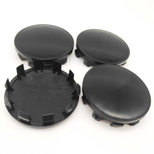 DADYM 4 pcs Cache Moyeu pour BMW 5er Limousine 6 (VI) F10 I 2010-2017 Capuchon Central Modification Enjoliveur Centre de Jante Capuchons Plastique ABS Cache-Moyeu,B-56mm