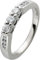 Ch.Abramowicz Diamantring Weißgold 750 18 Karat Diamanten 0.33ct. 16