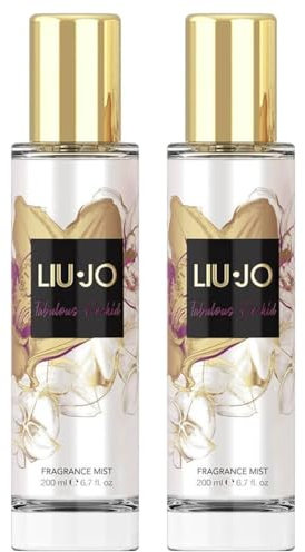 Liu Jo Fabulous Orchid Acqua Corpo Profumata Donna 200 ml – Spray Rinfrescante Idratante con Fragranza Floreale e Fruttata – Profumo Corpo Estivo Leggero (Fabulous Orchid 2 Unità)