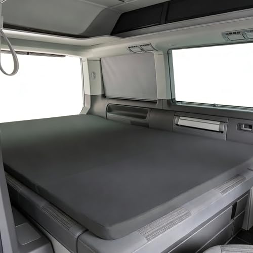 Spannbettlaken Ersatz für VW T7 Beach Faltbett, Luxus Wohnmobil Spannbetttuch Heckbett Hochbett Aufstelldach Wohnmobil zubehör Wohnmobilbett Camping Camper Zubehör