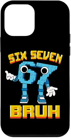 Boys Girls Kids Italian Brainrot Meme 67 Six Seven Bruh Case for iPhone 12 mini