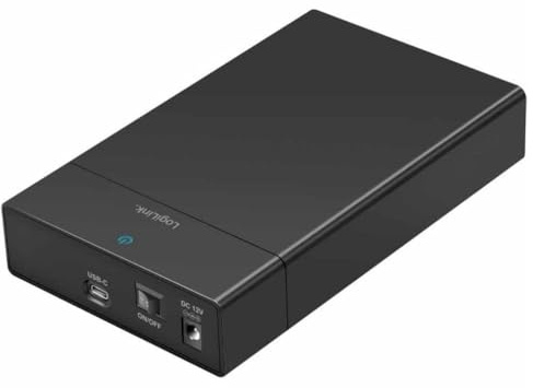 HDD Gehäuse LogiLink Speichergehäuse 3,5 SATA USB 3.0 UA0460