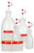 4 x squeeze bottles with 50 ml, 100 ml, 250 ml, 500 ml volume, spray bottles made of LDPE with drip stopper, garnish bottles, decorative bottle for kitchen, hobby or laboratory.