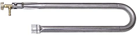 Bruciatore a Gas cm 48 a U ricambio universale per barbecue pietra ollare pietra lavica piastra ghisa (BRUCIATORE GAS GPL)