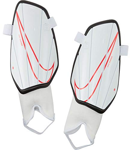 Nike Shin Guards NK CHRG GRD, White/White/(Laser Crimson)