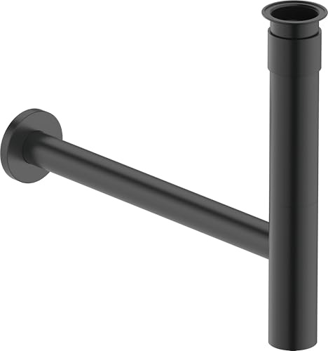 Duravit Design-Siphon für Waschtische, schwarz matt