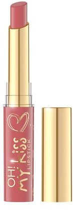 Eveline Cosmetics Oh! My Kiss Undefined-02 - What's Up Vicky? Lippenbalsam | Feuchtigkeitsspendende & Nährende Formel | Angereichert mit Natürlichen Ölen & Vitaminen