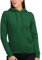 strongAnt Sudadera con capucha para mujer, sudadera con capucha, sudadera de manga larga con riñonera, Verde botella., S