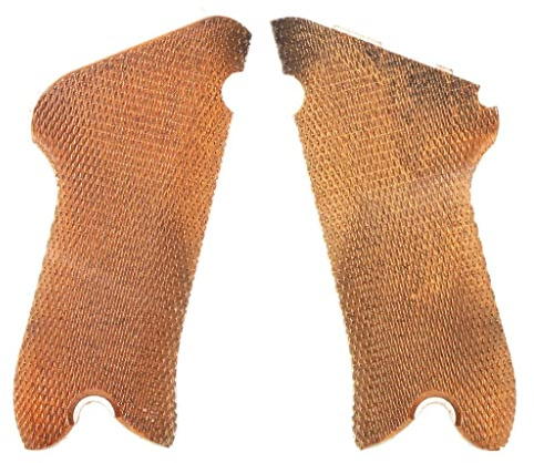 Airsoft Softair Teile WE (WE-TECH) Grip Cover Kunststoff Griffabdeckung passend für Armorer Works AW WE Luger P08 GBB Pistole Brown