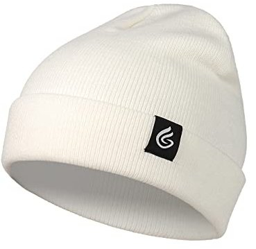 Gisdanchz Mütze Herren Damen Winter Strickmütze Beanie Mützen Damenmützen Wintermütze Strickmütze Strickmützen Für Damen Herren, Beige