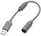 Breakaway USB-Kabel, Ersatz-Dongle für Microsoft Xbox 360 kabelgebundene Controller, Grau