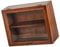 PATKAW Schattenbox aus Holz, Vitrine für Schnapsgläser, Sammlerstück, freistehende Box für Zuhause, Küche, Dekoration