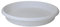 PLATO DE INYECCION PARA MACETA TERRA Ø22cm BLANCO PLASTIKEN