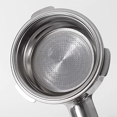 Cestello filtrante da caffè, parti di ricambio pressurizzate in acciaio , cestello per caffè Portafilter, 58 mm 2 tazze