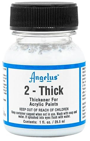 Angelus Farbverdickungsmittel für Acrylfarben mit 2 Stärken von 30 ml