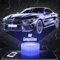 Nachttischlampe - Touch-Nachtlicht Auto Supercar M8 competition 3D-LED-Lampe Illusion, Geschenkidee Weihnachten Geburtstag Junge und Mädchen Nachttischlampe Kinder- oder Erwachsenenzimmer TOP