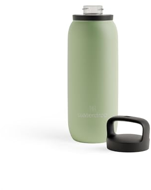 Bottiglia termica Waterdrop® multiuso da 600 ml, borraccia isolata in acciaio inossidabile, 24 ore fredda - 12 ore calda, a tenuta stagna e infrangibile